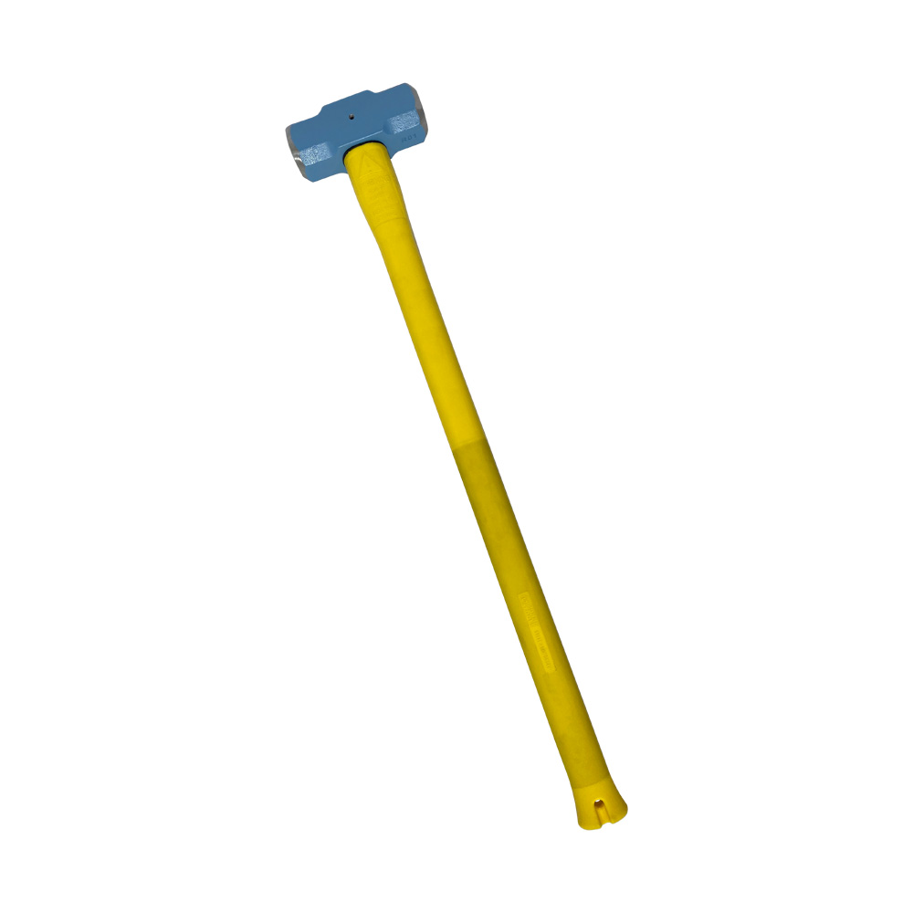 10lb Normalised Hammer - Yellow Pinned Fibreglass Handle 